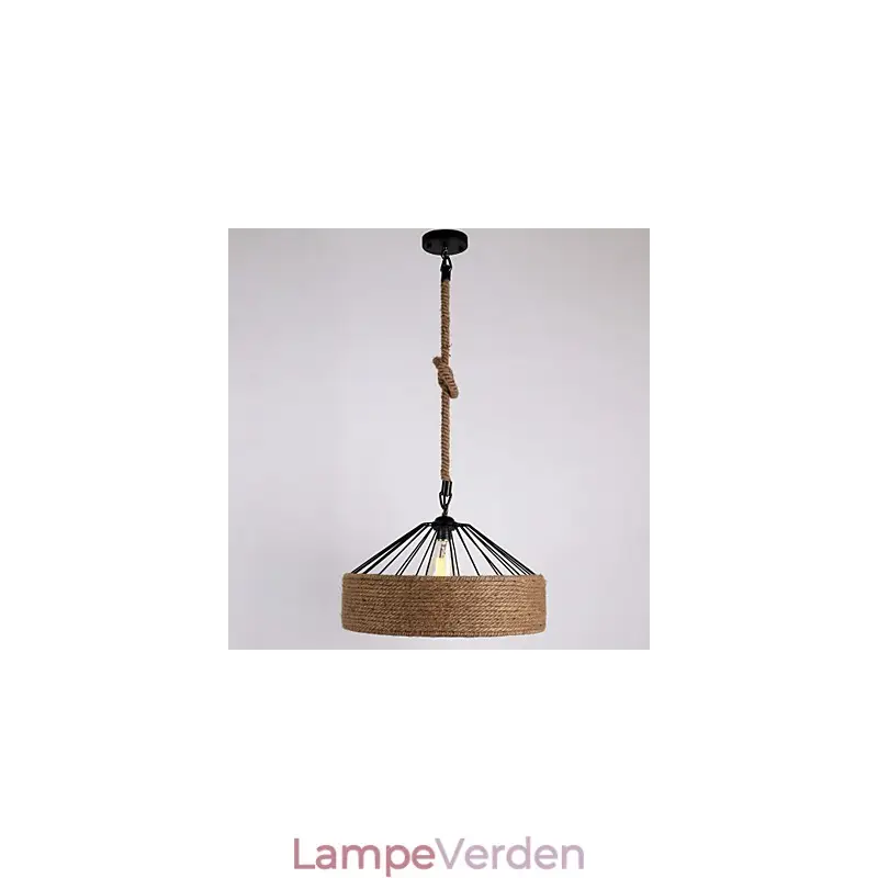 1 Light Rope Pendel Light Mini Style Modern Contemporary Country - Kundernes favoritter